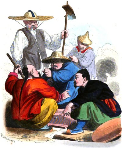 Auguste Wahlen, Customs, Usages and Costumes of All the Peoples of the World, Volume 1. Publisher La Librairie Historique-Artistique, 1843 by François Pannemaker